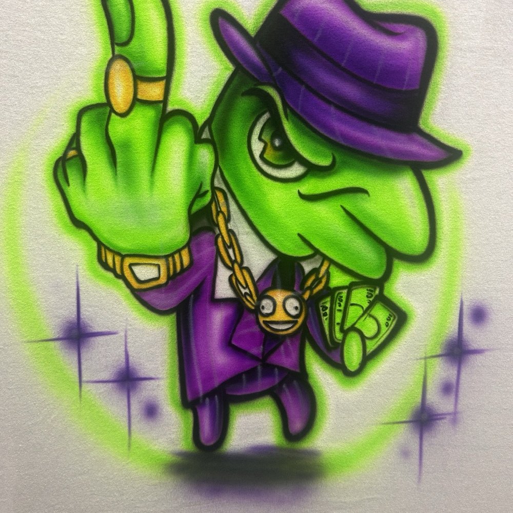 Airbrush By Vince - Custom Chosen Design - Customized Merchandise Near Me - River Oaks, Texas
