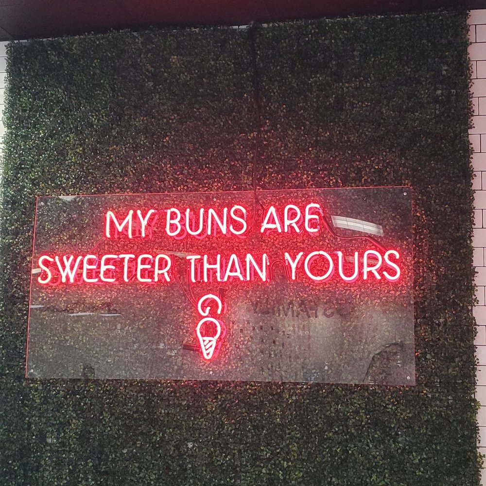 G's Creamery - Inside wall sign - Desserts Near Me - Fresno, California