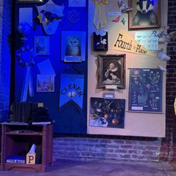 2nd wall in the play.