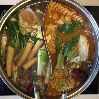 Hot Spot - Soup base with all the fixings - Hot Pot Near Me - Chantilly, Virginia