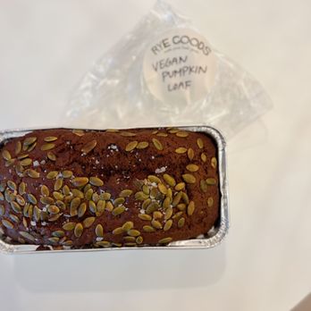 Rye Goods - vegan pumpkin loaf (seasonal) - Bakeries Near Me - Tustin, California Rye Goods - vegan pumpkin loaf (seasonal) - Bakeries Near Me - Tustin, California