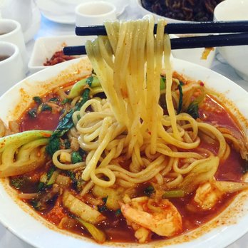 Beijing Restaurant - Seafood Jjampong, love the noodle! - Korean Near Me - Santa Clara, California