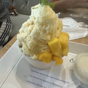 Oakobing - Mango shaved ice - Shaved Ice Near Me - Los Angeles, California Oakobing - Mango shaved ice - Shaved Ice Near Me - Los Angeles, California