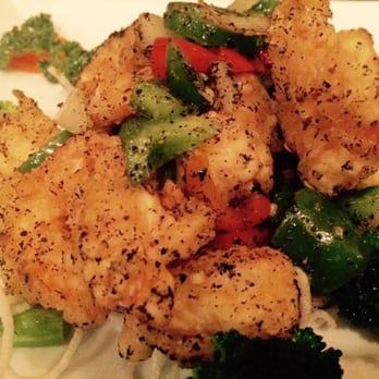Mosa Asian Bistro - Salt 'n pepper shrimp (not crispy at all). - Japanese Near Me - Houston, Texas