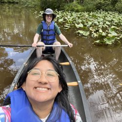 Pocomoke River Canoe Company - Us on the river. Enjoying the wildlife and the gentle waters