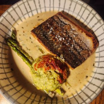 Cuisine & Wine Bistro - Special of the day : striped bass with a tarragon cream sauce - Wine Bars Near Me - Chandler, Arizona Cuisine & Wine Bistro - Special of the day : striped bass with a tarragon cream sauce - Wine Bars Near Me - Chandler, Arizona