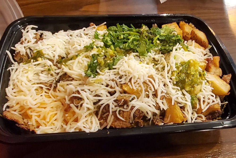 Food from Mexica Burrito Grill