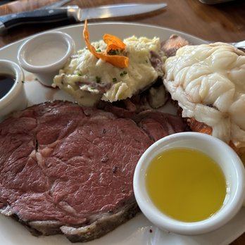 Chart House - Prime Rib with Lobster Tail - Seafood Near Me - Stateline, Nevada