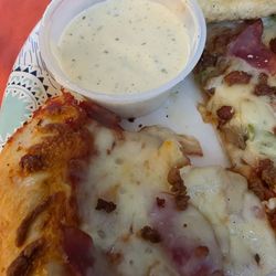 Bob's Original Pizza - The ranch was great I think it's in house