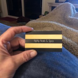 NyNy Nails & Spa - Business card