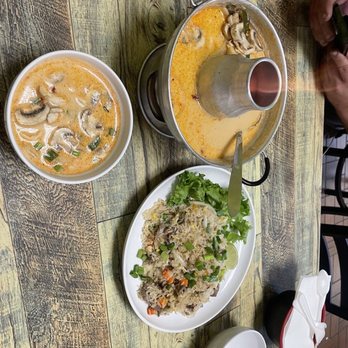 365 Thai Kitchen - Tom kha, fried rice. - Thai Near Me - Los Angeles, California