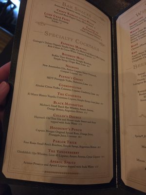 Menu photo 1 AbracadaBar Orlando, FL Menu photo 1 AbracadaBar Orlando, FL