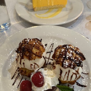 Bliss 46 Bistro - Classic profiteroles - French Near Me - Sunnyside, New York Bliss 46 Bistro - Classic profiteroles - French Near Me - Sunnyside, New York