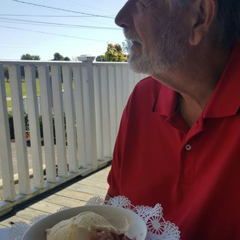 Tony York's On Main - Strawberry ruhbarb cobbler - Diners Near Me - Glendale, Kentucky Tony York's On Main - Strawberry ruhbarb cobbler - Diners Near Me - Glendale, Kentucky