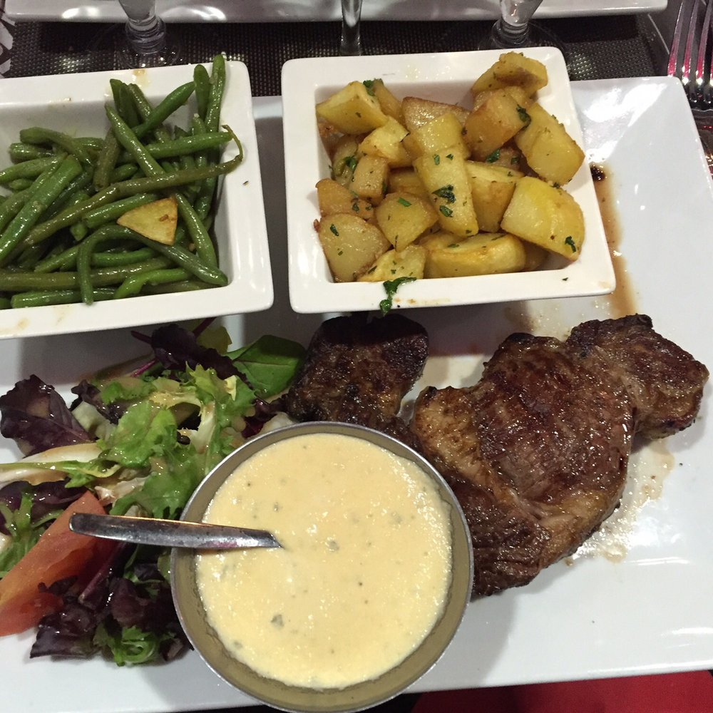 The grilled steak platter ... Delicious The grilled steak platter ... Delicious