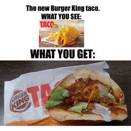 DON'T BELIEVE THE HYPE!!! THE WORST TACO IN THE HISTORY OF MANKIND! The bottom taco is an ACTUAL ONE I RECEIVED AT THIS LOCATION.