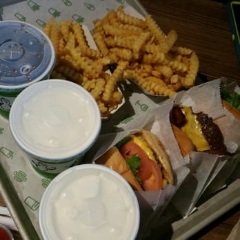 Shake Shack River North - This is what $40 bucks gets you, geez - Burgers Near Me - Chicago, Illinois