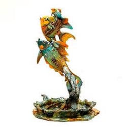 DeRubeis Fine Art of Metal Gallery - Master Sculptor Nano Lopez Henry Stella & The Twins