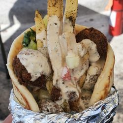 Noam's Table - Falafel sandwich