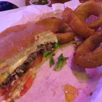 Posse East - Cheeseburger with OR. So good!! - Bars Near Me - Austin, Texas Posse East - Cheeseburger with OR. So good!! - Bars Near Me - Austin, Texas