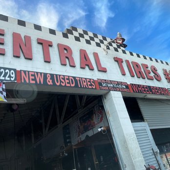 Central Tires Service # 9 - Outside - Wheel & Rim Repair Near Me - Long Beach, California Central Tires Service # 9 - Outside - Wheel & Rim Repair Near Me - Long Beach, California