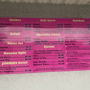 Jimmies Scoops & More - The menu - Juice Bars & Smoothies Near Me - Pine Hill, New Jersey Jimmies Scoops & More - The menu - Juice Bars & Smoothies Near Me - Pine Hill, New Jersey