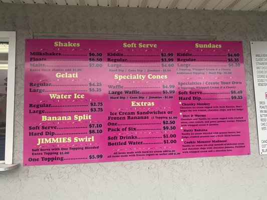 Menu photo 2 Jimmies Scoops & More Pine Hill, NJ Menu photo 2 Jimmies Scoops & More Pine Hill, NJ