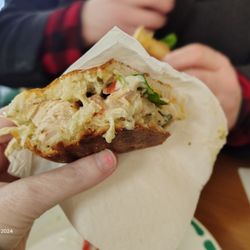 MochaLisa's Caffé - Chicken and pesto panini