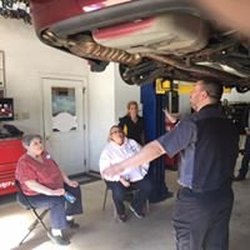 Griffin Muffler & Brake Center - Mechanic at Work