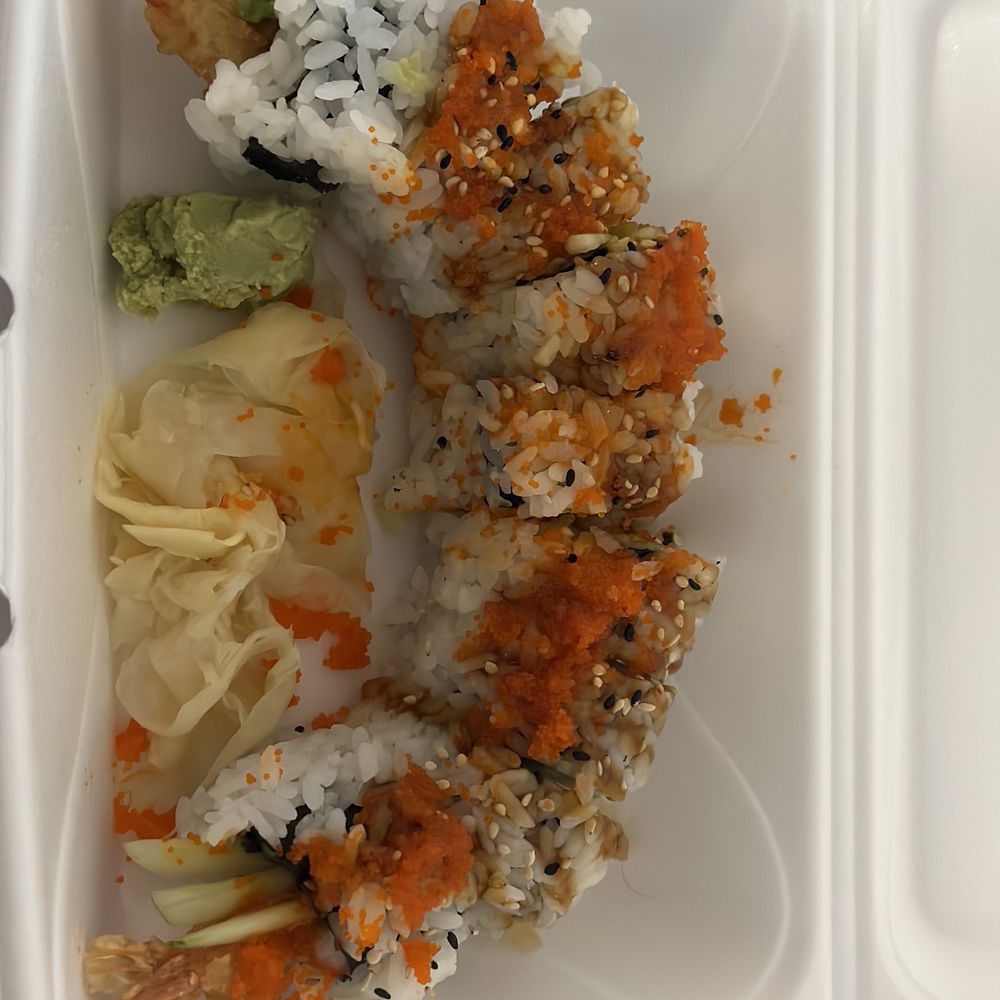 No. 1 Sushi Sushi - Shrimp tempura roll and HAIR (corner) - Sushi Bars Near Me - Pittsburgh, Pennsylvania No. 1 Sushi Sushi - Shrimp tempura roll and HAIR (corner) - Sushi Bars Near Me - Pittsburgh, Pennsylvania