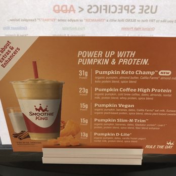 Smoothie King - Pumpkin shakes - Juice Bars & Smoothies Near Me - Brooklyn, New York Smoothie King - Pumpkin shakes - Juice Bars & Smoothies Near Me - Brooklyn, New York