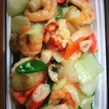 New Hong Kong - shrimp and vegetables in a dish - Chinese Near Me - Rockledge, Florida New Hong Kong - shrimp and vegetables in a dish - Chinese Near Me - Rockledge, Florida