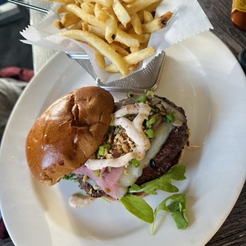 The Kitchen - Venison Burger - Burgers Near Me - The Woodlands, Texas The Kitchen - Venison Burger - Burgers Near Me - The Woodlands, Texas