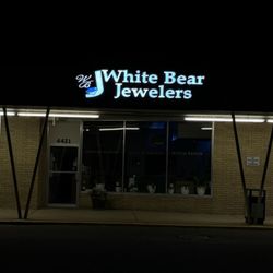 White Bear Jewelers - Our new sign!!