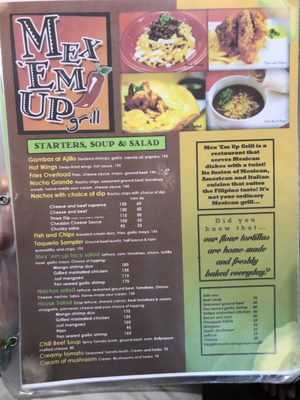 Menu photo 4 Mex'Em Up grill Tacloban City, LEY Menu photo 4 Mex'Em Up grill Tacloban City, LEY