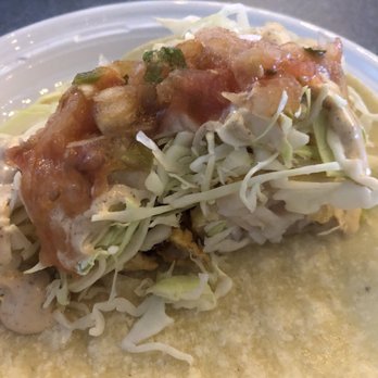 Pelon's Baja Grill - Close up of the fish taco - Mexican Near Me - Norfolk, Virginia Pelon's Baja Grill - Close up of the fish taco - Mexican Near Me - Norfolk, Virginia