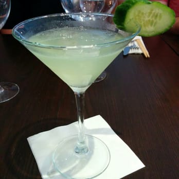 East Restaurant - Wasabi & Cucumber Martini - Asian Fusion Near Me - Dublin, D
