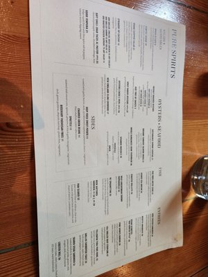 Menu photo 3 Pure Spirits Toronto, ON