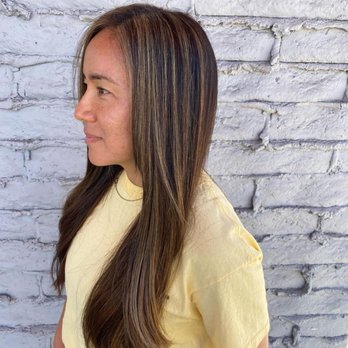 Salon Flourish - Full highlight and color glazing - Hair Stylists Near Me - Manhattan Beach, California Salon Flourish - Full highlight and color glazing - Hair Stylists Near Me - Manhattan Beach, California