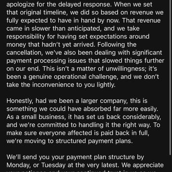 Jetquest - On May 29th after the 15 day window was expired I reach out AGAIN. Here Jonathan claims we will get our refund in payments?? - Travel Agents Near Me Jetquest - On May 29th after the 15 day window was expired I reach out AGAIN. Here Jonathan claims we will get our refund in payments?? - Travel Agents Near Me