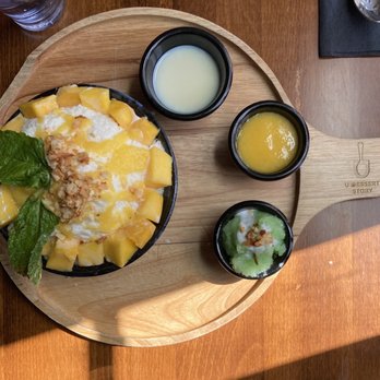 U :Dessert Story - Mango sticky rice bingsoo - Desserts Near Me - Berkeley, California