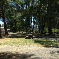 Mendocino College - Behind the Macmillan Hall.  It's like a little park.  Best place to study