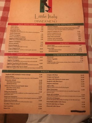 Menu photo 4 Little Italy Restaurant San Antonio, TX Menu photo 4 Little Italy Restaurant San Antonio, TX