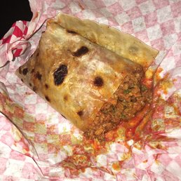 Adobada Burrito Thats only half of it Adobada Burrito Thats only half of it