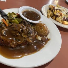 House Made Meatloaf and Chili Cheese Fries House Made Meatloaf and Chili Cheese Fries