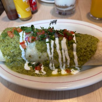 Fox And The Hen - Breakfast burrito with the best green chili - Breakfast & Brunch Near Me - Denver, Colorado