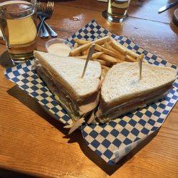 McCool's Pub & Grill - Turkey sandwich with fries