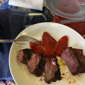 Jaleo - 5 tiny pieces of steak - Spanish Near Me - Washington, DC, District of Columbia