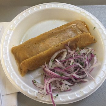 Peru Cuisine - Chicken tamale ~$5 - Peruvian Near Me - Middletown, New York
