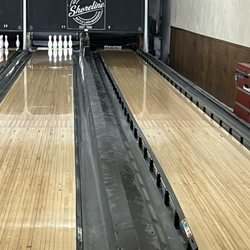 Bowling at Shoreline - Broken lane 6. Second time it decided to stop working. Staff ended up on standby behind the lane after this to fix it each time it died.